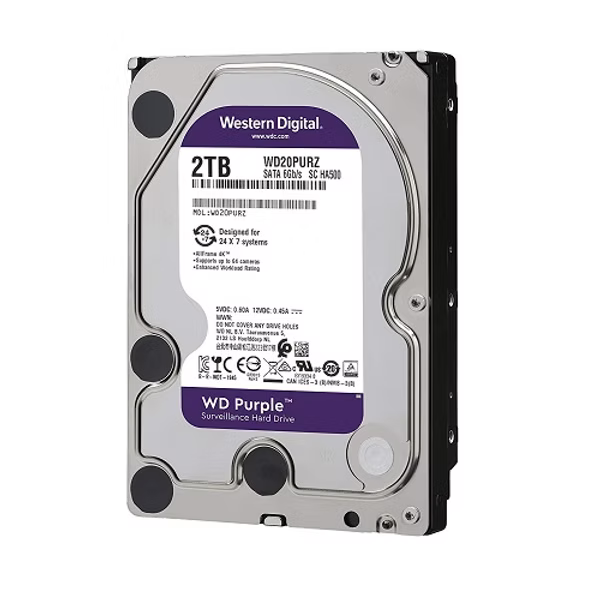 WD Purple SATA Surveillance Hard Drive