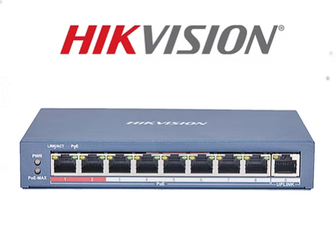 HIKVISION 8 Port PoE Switch (DS-3E0109P-E/M)