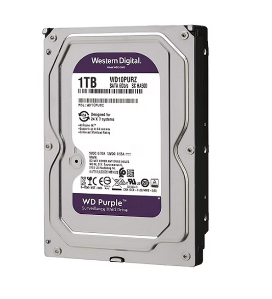 WD Purple SATA Surveillance Hard Drive